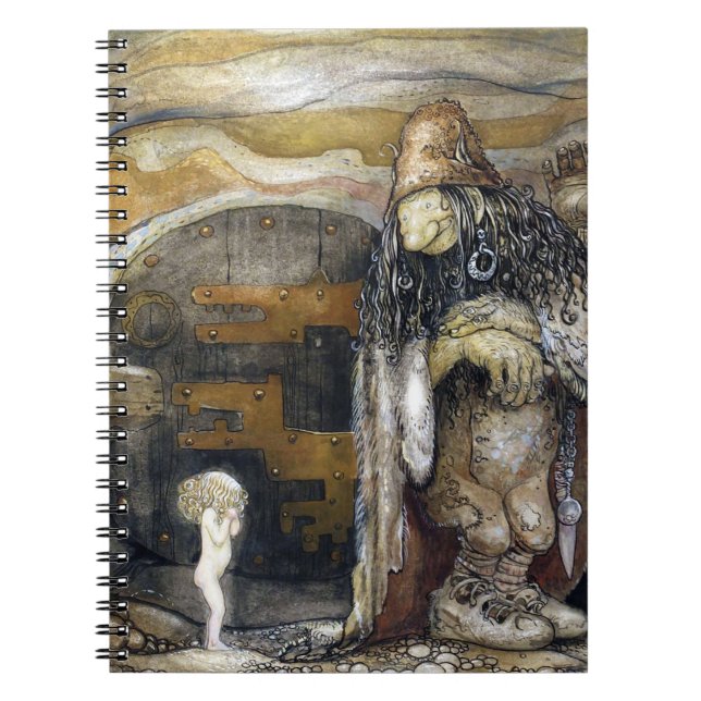 Caderno Espiral John Bauer Troll (Frente)