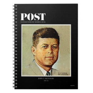Caderno Espiral John F. Kennedy em MEMORIAM