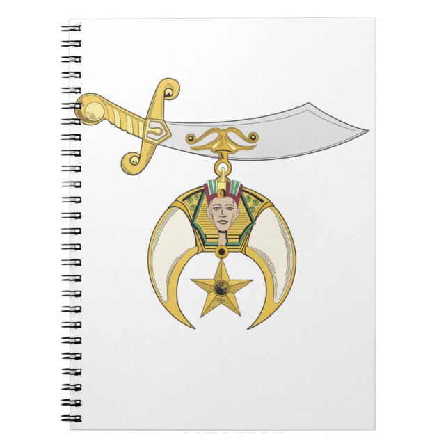 Caderno Espiral Jóia da ordem (Frente)