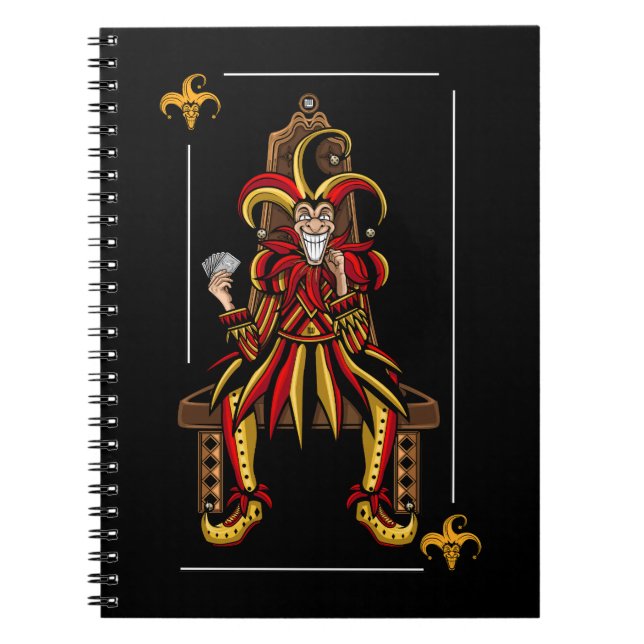 Caderno Espiral Jokers Wild (Frente)
