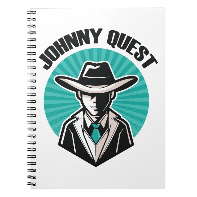 Caderno Espiral Jonny Quest (Frente)