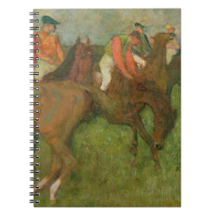 Caderno Espiral Jóqueis de Edgar Degas , 1886-90