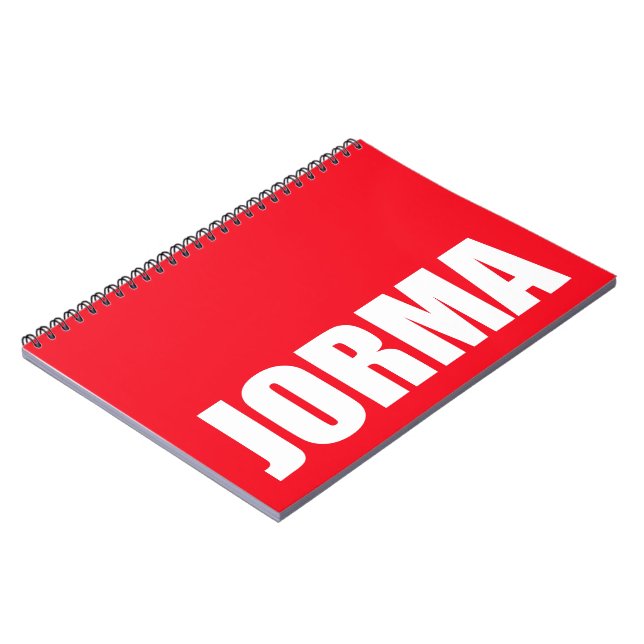 Caderno Espiral Jorma (Left Side)