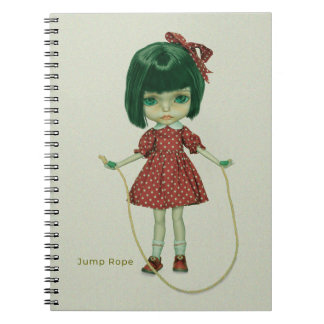 Caderno Espiral Jornal ・Corda de Saltar