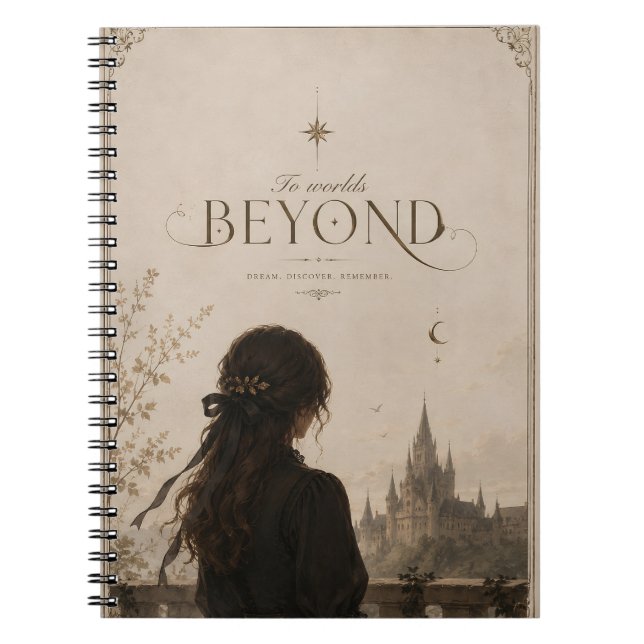 Caderno Espiral Jornal Ink & Ivy/ (Frente)