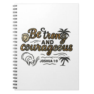 Caderno Espiral Joshua 1:9