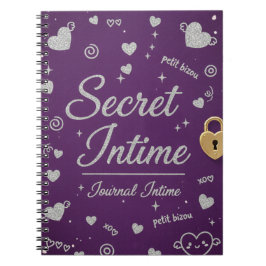 Caderno Espiral journal intime 