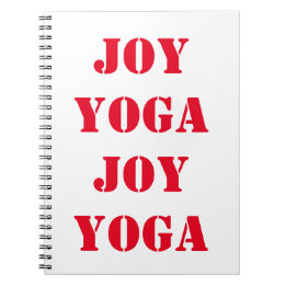 Caderno Espiral Joy Yoga Joy