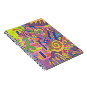Caderno Espiral "Jungle Stripes II" Abstrato Art