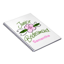 Caderno Espiral Junior Bridesmaid