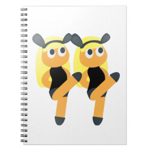Caderno Espiral junta o emoji