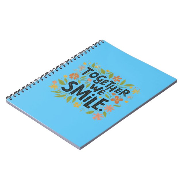 Caderno Espiral juntamente com o Smile Spiral Photo Notebook (Left Side)