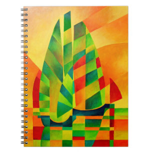 Caderno Espiral Juntos chineses, Sunset, Velas e Sombras Negrito