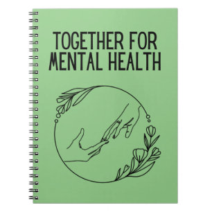 Caderno Espiral Juntos Para a Saúde Mental