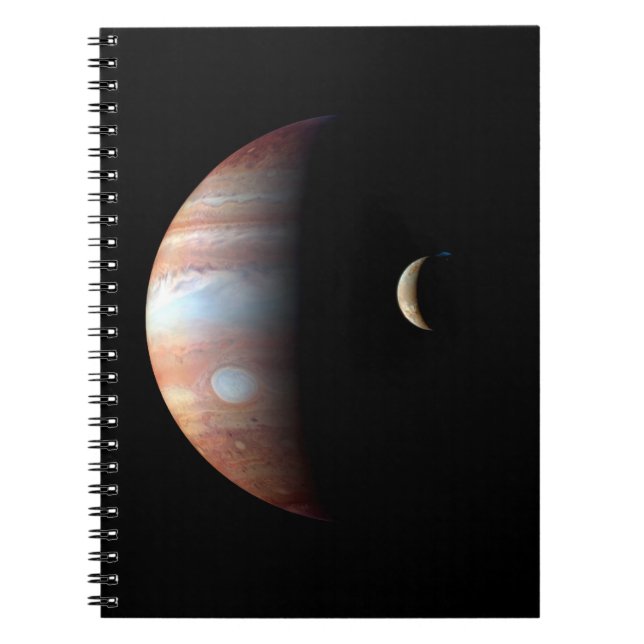 Caderno Espiral Júpiter 5º Planeta com Cassini Sistema Solar (Frente)