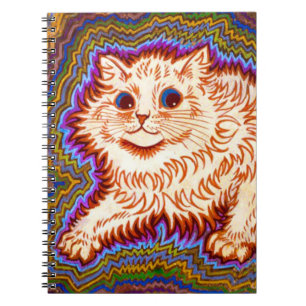 Caderno Espiral Kaleidoscope Cat