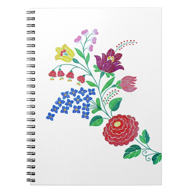 Caderno Espiral Kalocsai Flower Stem (Frente)