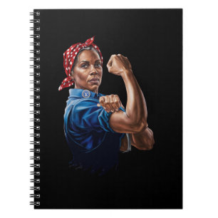 Caderno Espiral Kamala Harris 2024 Rosie A Rebitadeira Sem Filhos