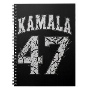 Caderno Espiral Kamala Harris 47º Presidente EUA América 2024