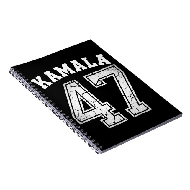 Caderno Espiral Kamala Harris 47 Para Presidente Para As Pessoas (Lado Direito)