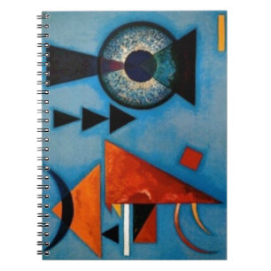Caderno Espiral Kandinsky Soft Hard Abstrato