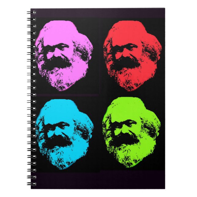 Caderno Espiral Karl Marx (Frente)