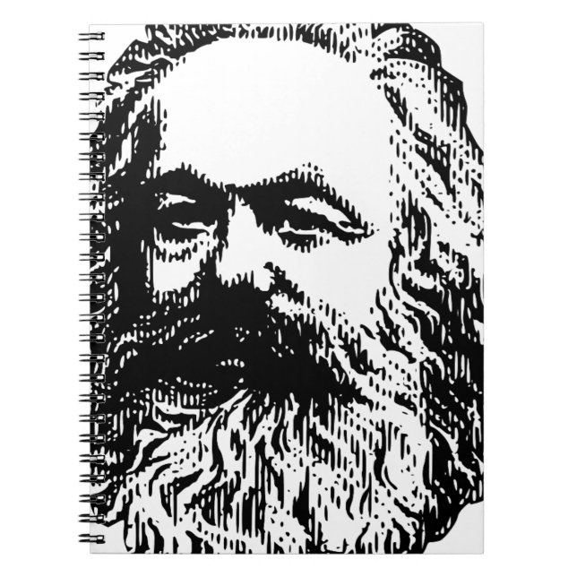 Caderno Espiral Karl Marx (Frente)