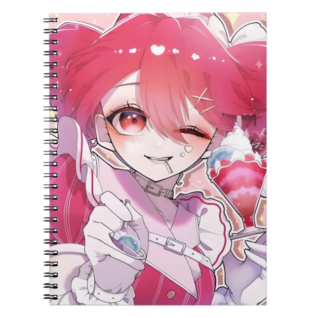 Caderno Espiral Kasane teto notebook (Frente)