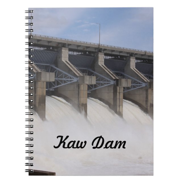 Caderno Espiral Kaw Dam (Frente)