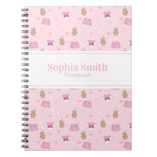 Caderno Espiral "Kawaii Campus" Preppy Classic Spiral Notebook