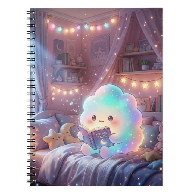 Caderno Espiral Kawaii Dream Tales (Frente)