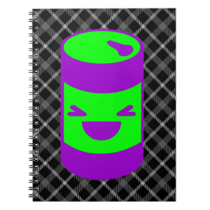 Caderno Espiral Kawaii Rave Soda Pop