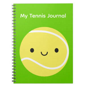 Caderno Espiral Kawaii Tênis Ball