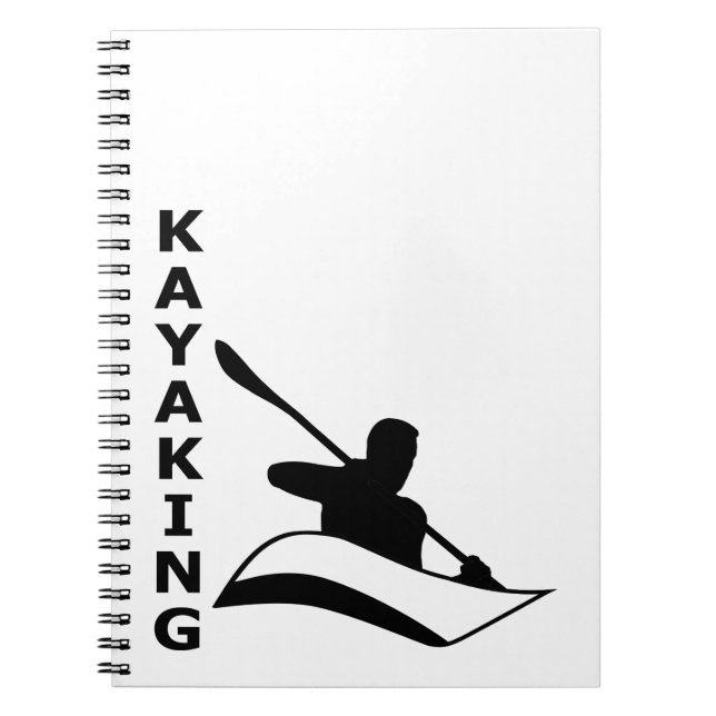 Caderno Espiral Kayaking (Frente)