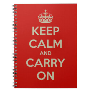 Caderno Espiral keep-calm-and-carry-on-10613