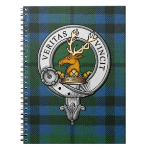 Caderno Espiral Keith Crest e Tartan