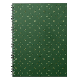 Caderno Espiral Kelly Green | Golden Zinnia Sun