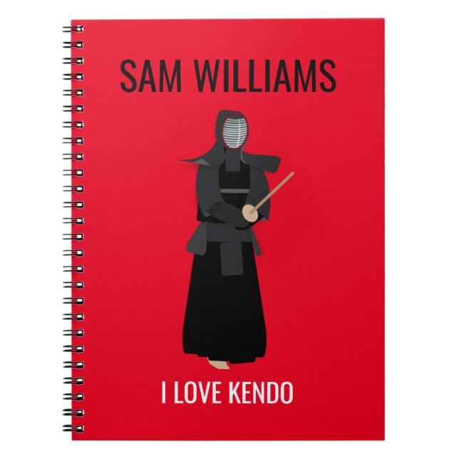 Caderno Espiral Kendo (Frente)