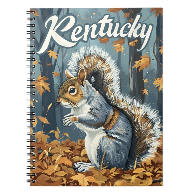 Caderno Espiral Kentucky Squirrel (Frente)