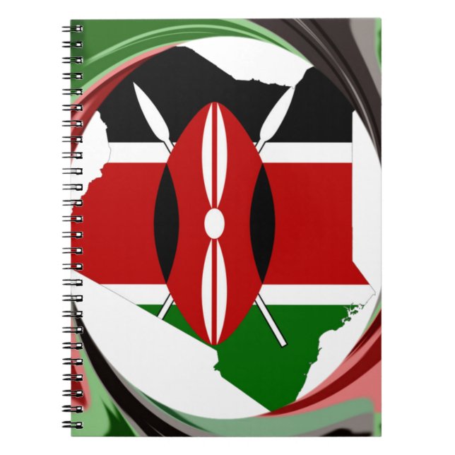 Caderno Espiral Kenya Hakuna Matata (Frente)