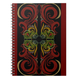 Caderno Espiral Khokhloma Exotique