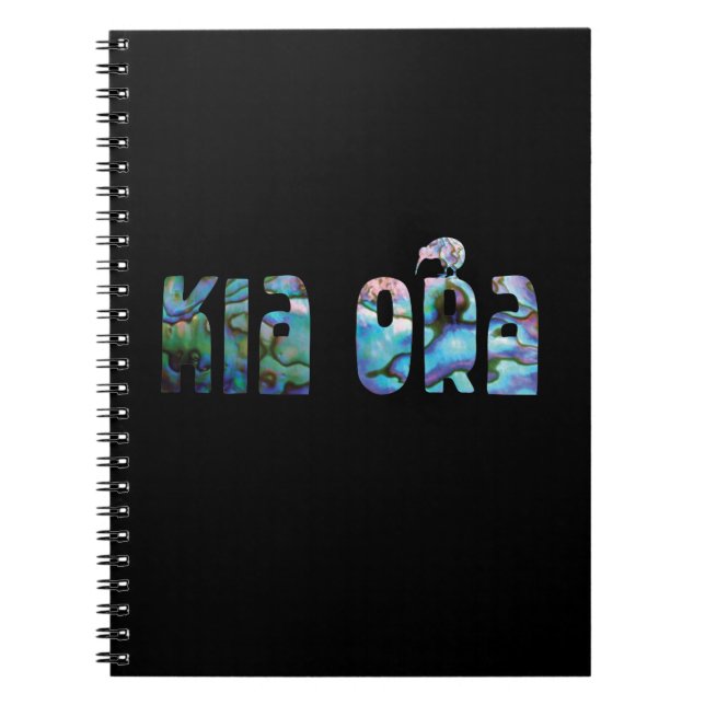 CADERNO ESPIRAL KIA ORA KIWI GREETING (Frente)