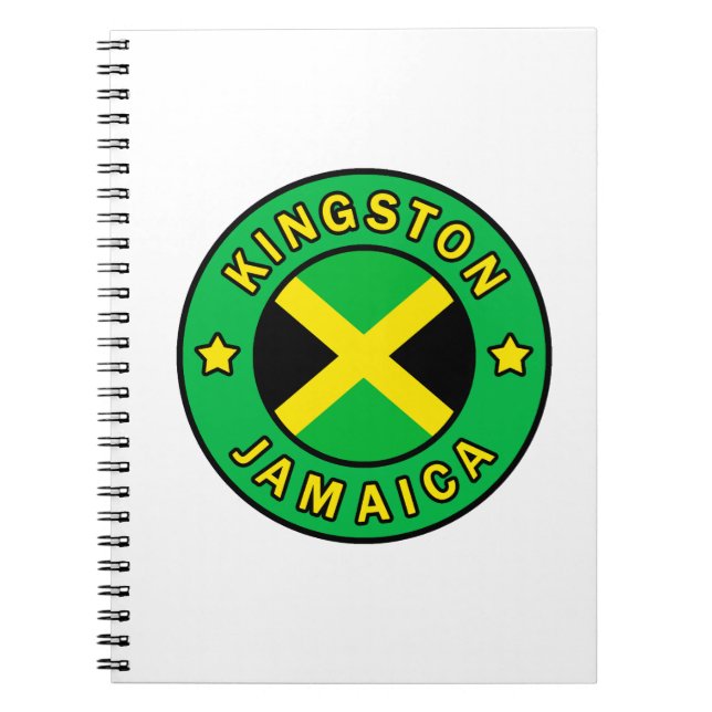 Caderno Espiral Kingston Jamaica (Frente)