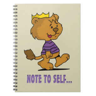 Caderno Espiral Kingston O Leãozinho Cubby