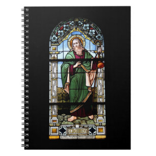 Caderno Espiral Kirchenfenster Plaffeien Schweiz / Suisse Nootbook