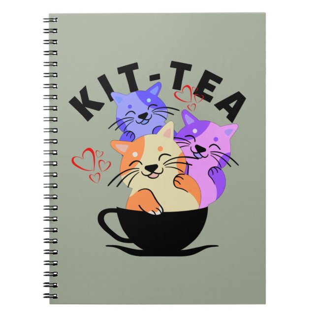 CADERNO ESPIRAL KIT DE CHÁ (Frente)