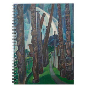 Caderno Espiral Kitwancool por Emily Carr