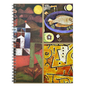 Caderno Espiral Klee Collage