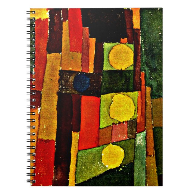 Caderno Espiral Klee - No Estilo de Kairouan (Frente)