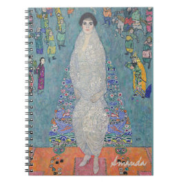 Caderno Espiral Klimt – Retrato de Elisabeth Lederer – Personaliza